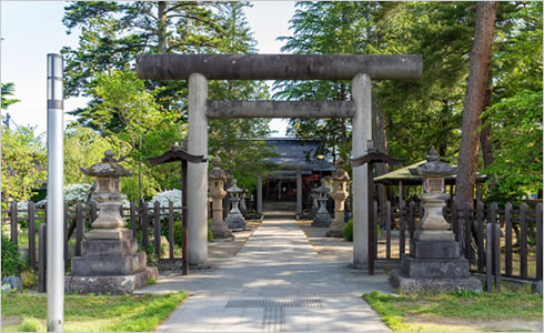 画像：松岬神社